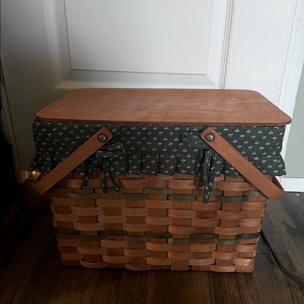 Longaberger picnic basket